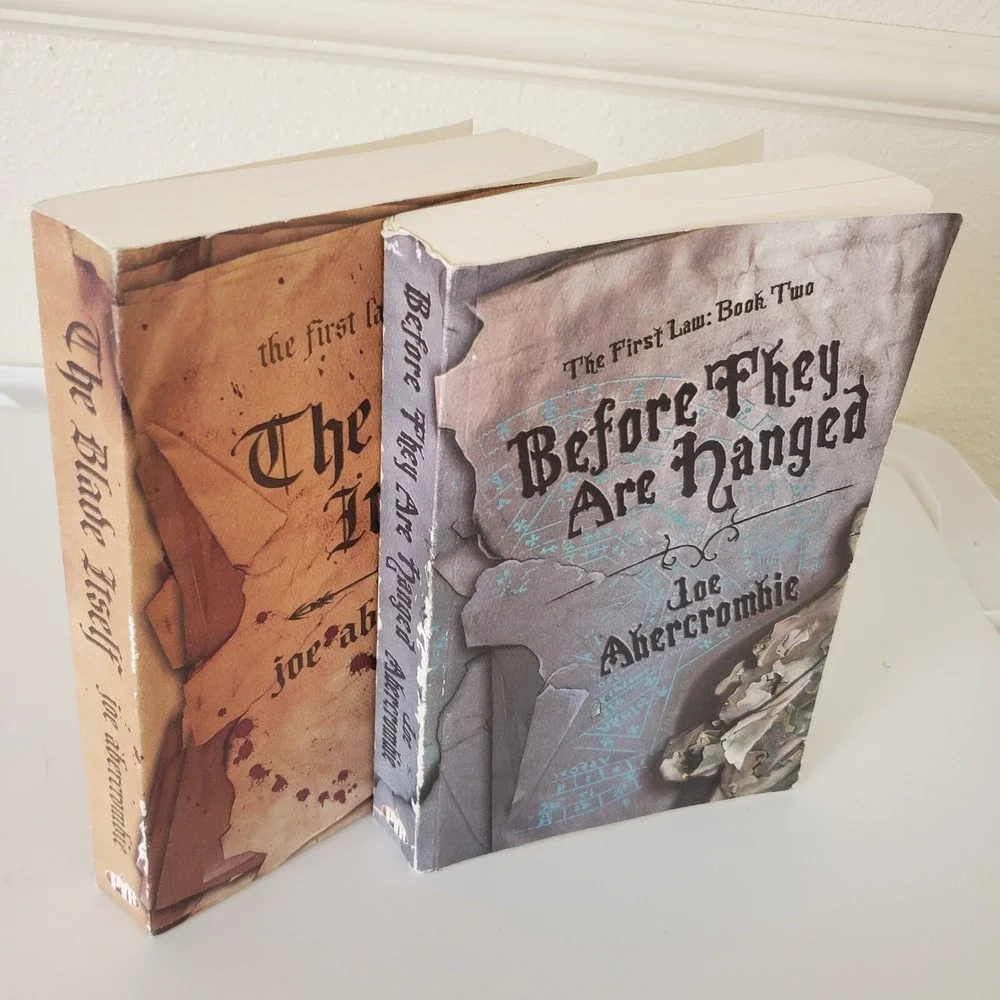 The First Law Trilogy Series: The First Law & The Second Law by Joe Abercrombie